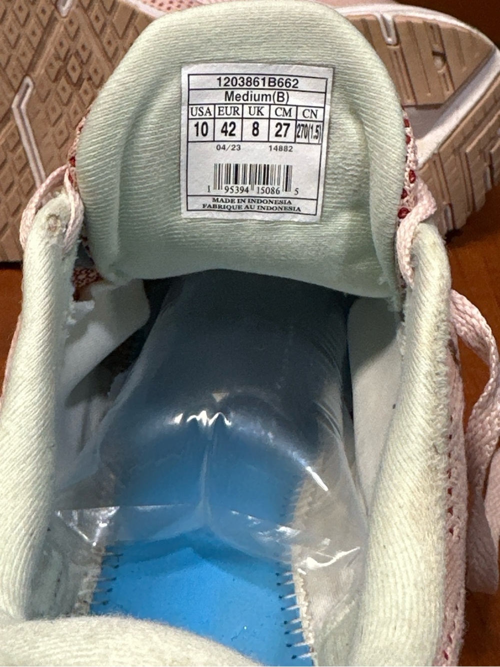 Brooks Revel Women’s Pink Mint Running Walking Sneakers - Picture 7 of 7